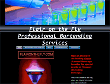 Tablet Screenshot of flaironthefly.com